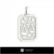3D Men's Libra Zodiac Pendant Home, Jewelry 3D CAD, Pendants 3D CAD , 3D Zodiac Pendants