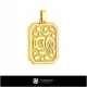 3D Men's Aquarius Zodiac Pendant Home, Jewelry 3D CAD, Pendants 3D CAD , 3D Zodiac Pendants