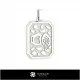 3D Men's Aquarius Zodiac Pendant Home, Bijoux 3D CAO, Pendentifs 3D CAO, Pendentifs du Zodiaque 3D