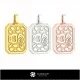 3D Men's Aquarius Zodiac Pendant Home, Jewelry 3D CAD, Pendants 3D CAD , 3D Zodiac Pendants