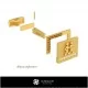 3D Gemeni Zodiac Cufflinks Home, Bijoux 3D CAO, Boutons Manchette 3D CAO, Boutons Manchette a Fermeture Arriere Baleine 3D 