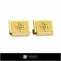 3D Sagittarius Zodiac Cufflinks