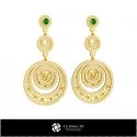  3D Taurus Zodiac Earrings