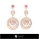 3D Libra Zodiac Earrings Home, Jewelry 3D CAD, Earrings 3D CAD , 3D Chandelier Earrings