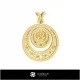 3D Women's Aries Zodiac Pendant Home, Jewelry 3D CAD, Pendants 3D CAD , 3D Zodiac Pendants