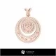3D Women's Aries Zodiac Pendant Home, Jewelry 3D CAD, Pendants 3D CAD , 3D Zodiac Pendants