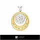 3D Women's Cancer Zodiac Pendant Home, Bijuterii 3D , Pandative 3D CAD, Pandativ cu Zodii 3D