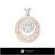 3D Women's Libra Zodiac Pendant Home, Bijoux 3D CAO, Pendentifs 3D CAO, Pendentifs du Zodiaque 3D
