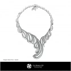 Necklace Sketch-Jewelry Design