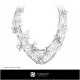 Necklace Sketch-Jewelry Design Jewelry Sketches