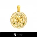3D Taurus Zodiac Children Pendant