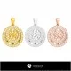 3D Gemini Zodiac Children Pendant Home, Jewelry 3D CAD, Pendants 3D CAD , 3D Zodiac Pendants, 3D Children Pendants