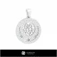 3D Cancer Zodiac Children Pendant Home, Jewelry 3D CAD, Pendants 3D CAD , 3D Zodiac Pendants, 3D Children Pendants