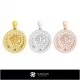 3D Leo Zodiac Children Pendant Home, Bijuterii 3D , Pandative 3D CAD, Pandativ cu Zodii 3D, Pandativ Copii 3D