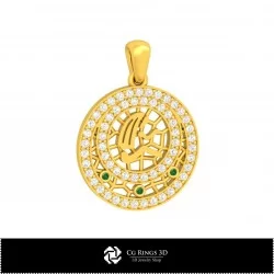 3D Virgo Zodiac Children Pendant Home, Jewelry 3D CAD, Pendants 3D CAD , 3D Zodiac Pendants, 3D Children Pendants