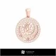 3D Virgo Zodiac Children Pendant Home, Jewelry 3D CAD, Pendants 3D CAD , 3D Zodiac Pendants, 3D Children Pendants