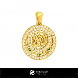 3D Libra Zodiac Children Pendant Home, Bijuterii 3D , Pandative 3D CAD, Pandativ cu Zodii 3D, Pandativ Copii 3D