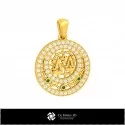 3D Libra Zodiac Children Pendant