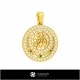 3D Pisces Zodiac Children Pendant Home, Bijuterii 3D , Pandative 3D CAD, Pandativ cu Zodii 3D, Pandativ Copii 3D