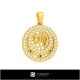 3D Aquarius Zodiac Children Pendant Home, Bijoux 3D CAO, Pendentifs 3D CAO, Pendentifs du Zodiaque 3D, Pendentifs Enfants 3D