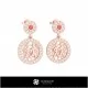 3D Gemini Zodiac Children Earrings Home, Bijoux 3D CAO, Boucles D'oreilles 3D CAO, Boucles D'oreilles Diamant 3D, Boucles D'orei