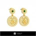 3D Capricorn Zodiac Children Earrings