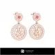3D Capricorn Zodiac Children Earrings Home, Bijoux 3D CAO, Boucles D'oreilles 3D CAO, Boucles D'oreilles Diamant 3D, Boucles D'o