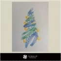 Christmas Tree Brooch Sketch