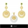 3D CAD Jewelry Set With Aries Zodiac Home, Jewelry 3D CAD, Jewelry Sets 3D CAD 