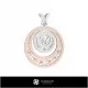 3D Jewelry Set With Taurus Zodiac Home, Jewelry 3D CAD, Jewelry Sets 3D CAD 