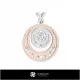 3D Jewelry Set With Cancer Zodiac Home, Jewelry 3D CAD, Jewelry Sets 3D CAD 