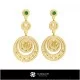 3D Jewelry Set With Cancer Zodiac Home, Bijoux 3D CAO, Esembles Bijoux 3D CAO