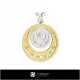 3D Jewelry Set With Virgo Zodiac Home, Bijuterii 3D , Seturi Bijuterii 3D CAD