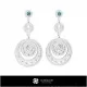 3D Jewelry Set With Virgo Zodiac Home, Jewelry 3D CAD, Jewelry Sets 3D CAD 