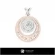 3D Jewelry Set With Pisces Zodiac Home, Bijuterii 3D , Seturi Bijuterii 3D CAD