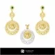 3D Jewelry Set With Aquarius Zodiac Home, Jewelry 3D CAD, Jewelry Sets 3D CAD 
