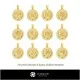 3D Collection of Zodiac Children Pendants Home, Jewelry 3D CAD, Jewelry Collections 3D CAD 