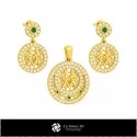 3D Children Jewelry Set With Gemini Zodiac