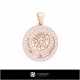 3D Children Jewelry Set With Leo Zodiac Home, Bijoux 3D CAO, Esembles Bijoux 3D CAO