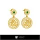 3D Children Jewelry Set With Virgo Zodiac Home, Jewelry 3D CAD, Jewelry Sets 3D CAD 