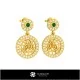 3D Children Jewelry Set With Pisces Zodiac Home, Bijuterii 3D , Seturi Bijuterii 3D CAD
