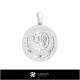 3D Children Jewelry Set With Aquarius Zodiac Home, Jewelry 3D CAD, Jewelry Sets 3D CAD 