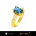 3D Engagement Ring - Free 3D Model