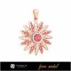 3D Pendant With Diamonds - Free 3D Jewelry Home, Jewelry 3D CAD, Free 3D Jewelry, Pendants 3D CAD , 3D Diamond Pendants, Free 3