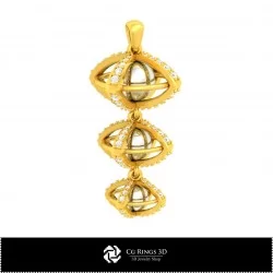 3D Ball Pendant Home, Bijoux 3D CAO, Pendentifs 3D CAO, Pendentifs Boule 3D