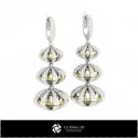 Bijoux-Boucles d'oreilles 3D CAO