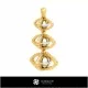 3D Ball Pendant Home, Bijuterii 3D , Pandative 3D CAD, Pandativ cu Diamante 3D , Pandativ cu Bile 3D 