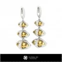 3D Ball Earrings