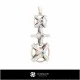 3D Ball Pendant Home, Bijuterii 3D , Pandative 3D CAD, Pandativ cu Diamante 3D , Pandativ cu Bile 3D 