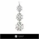 3D Ball Pendant Home, Bijoux 3D CAO, Pendentifs 3D CAO, Pendentifs Diamant 3D, Pendentifs Boule 3D